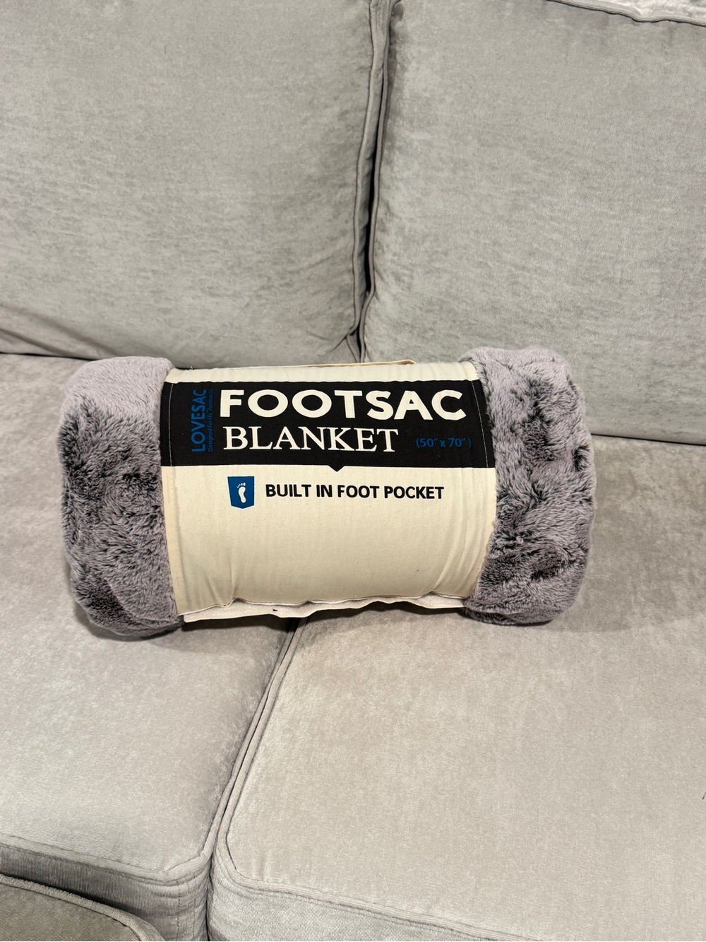 Lovesac Footsac Blanket